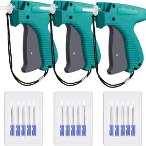 3Pcs Clothes Tagging Applicator Tag Attacher Guns with 15 Needles