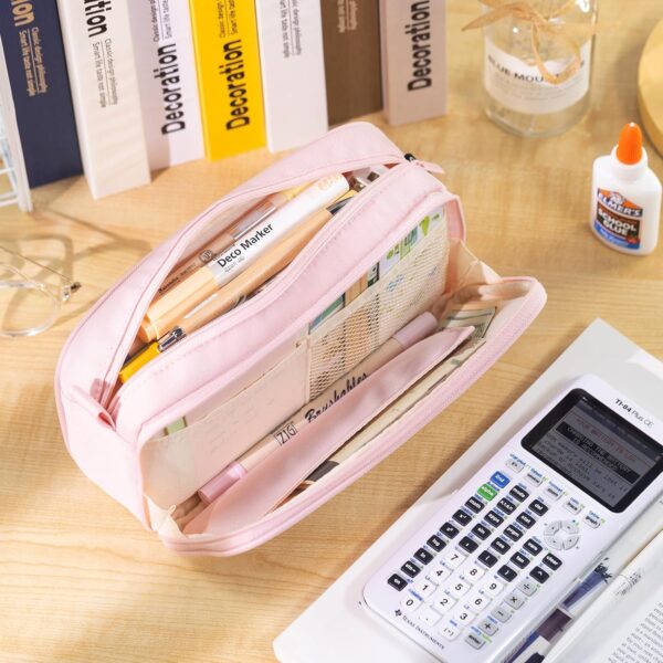Large Capacity Pencil Case Organizer Pen Marker Holder