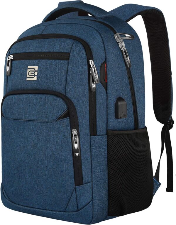 Bruno Cavalli Laptop Backpack with USB Charging Port Fit 15.6 inch Notebook