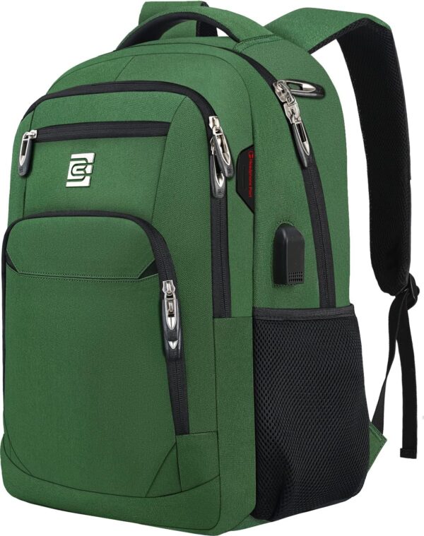 Bruno Cavalli Laptop Backpack with USB Charging Port Fit 15.6 inch Notebook