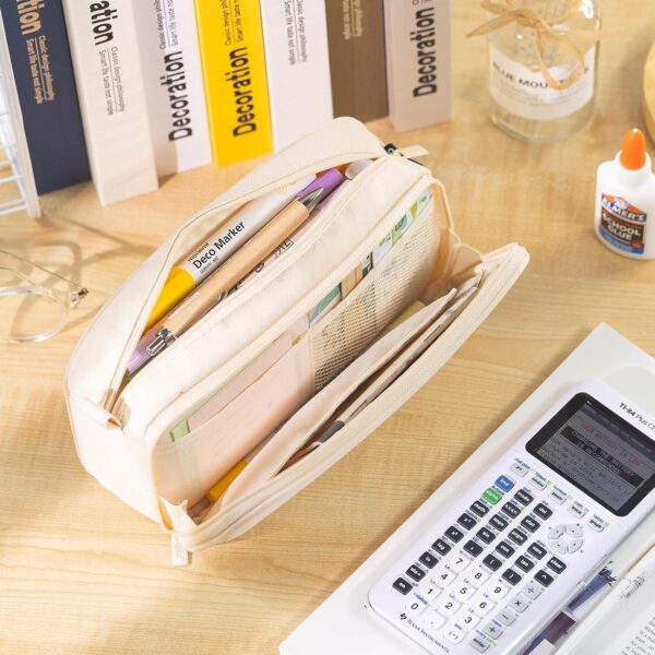Large Capacity Pencil Case Organizer Pen Marker Holder