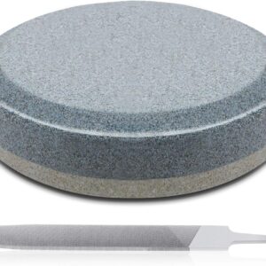 Axe File Sharpener Stone Set,120 and 240 Grit