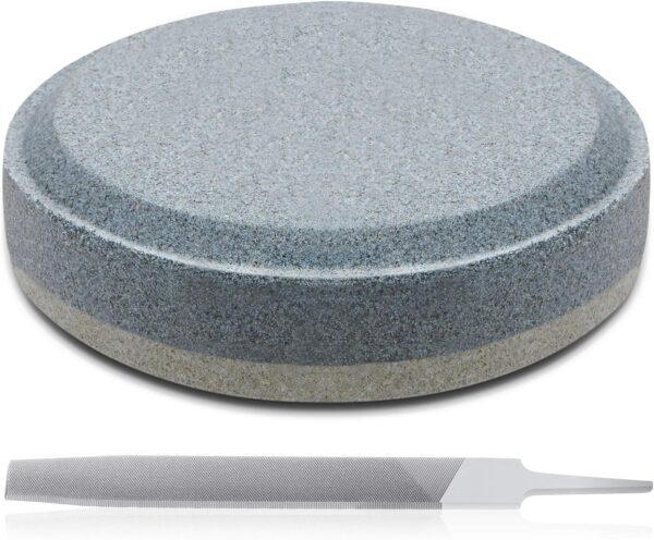 Axe File Sharpener Stone Set,120 and 240 Grit