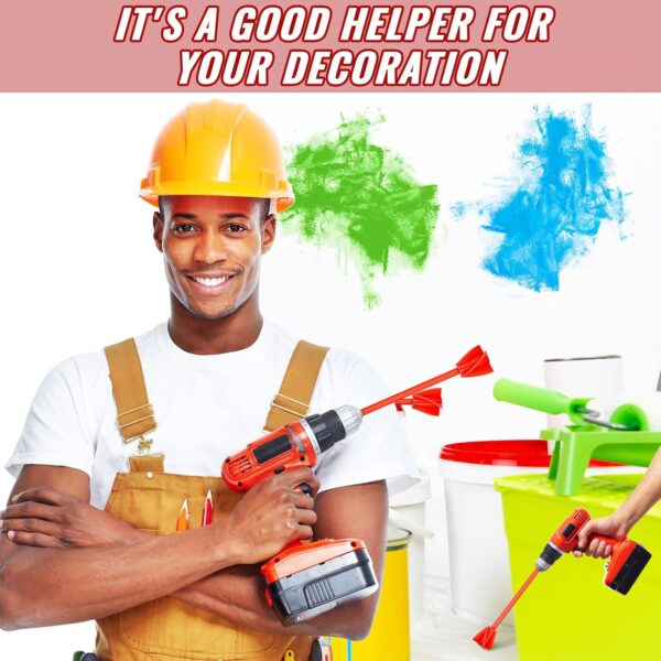 12Pcs Helix Paint Mixer Drill Attachment