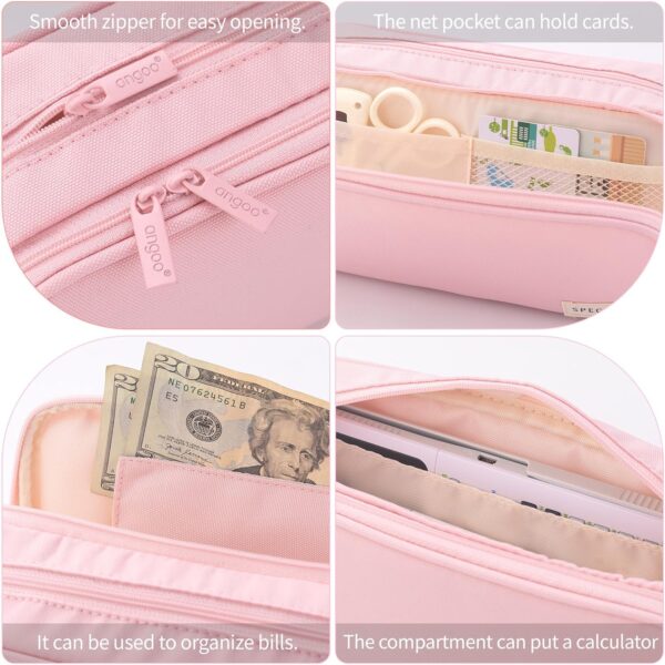 Large Capacity Pencil Case Organizer Pen Marker Holder
