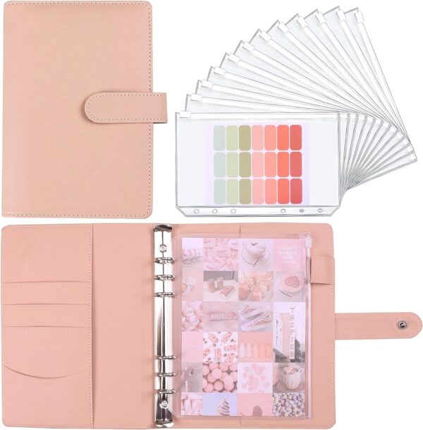 A5 Binder Notebook Financial Management with 12PCS Budget Envelopes