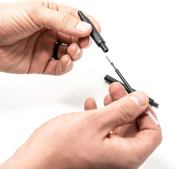 Zebra Pen G-750 Retractable Gel Pen Plus Black and Blue Refill - Image 8