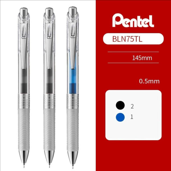 Pentel Energel Infree Gel Ink Pen 0.5mm 3 Pack - Image 2
