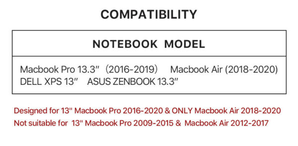 Genuine Leather Laptop Sleeve for MacBook Pro & Air 13 inch