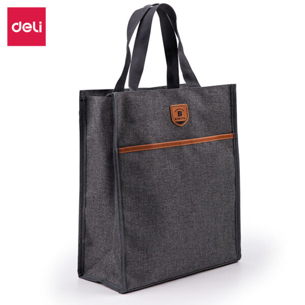 DELI Oxford Fabric Kids Tote Bag with Zipper for School Students