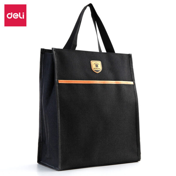 DELI Oxford Fabric Kids Tote Bag with Zipper for School Students