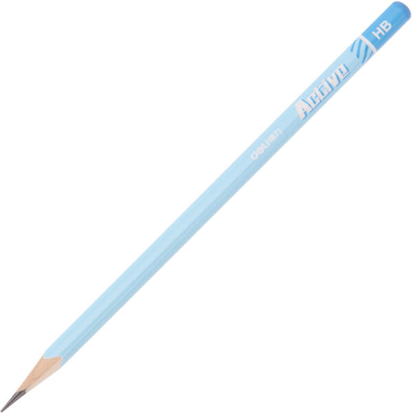 DELI HB Pencil 50 Pack Blue Pink Wooden Writing Pencils for School Office