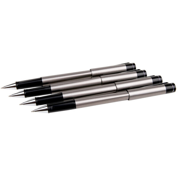 DELI S95 Gel Pen,Black Ink,Extra Fine 0.5mm,12 Pack,Writing Smooth