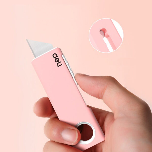 90mm Deli Utility Craft Knife Set ?C 3-Color - Image 4