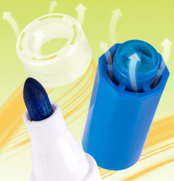 DELI Washable Drawing Stamp Art Markers with Storage Box for Kids