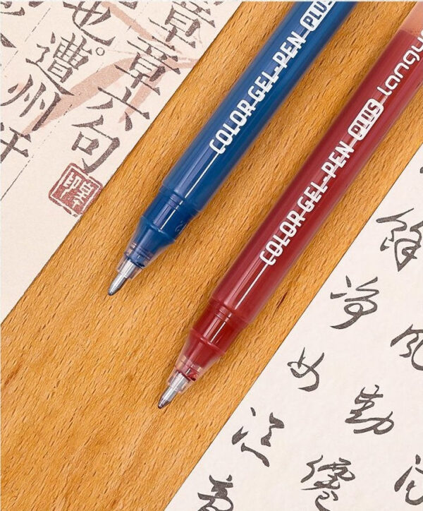 LANGUO P600 Calligraphy Gel Pen,36 Assorted Pens,1.0mm Bold Point - Image 3