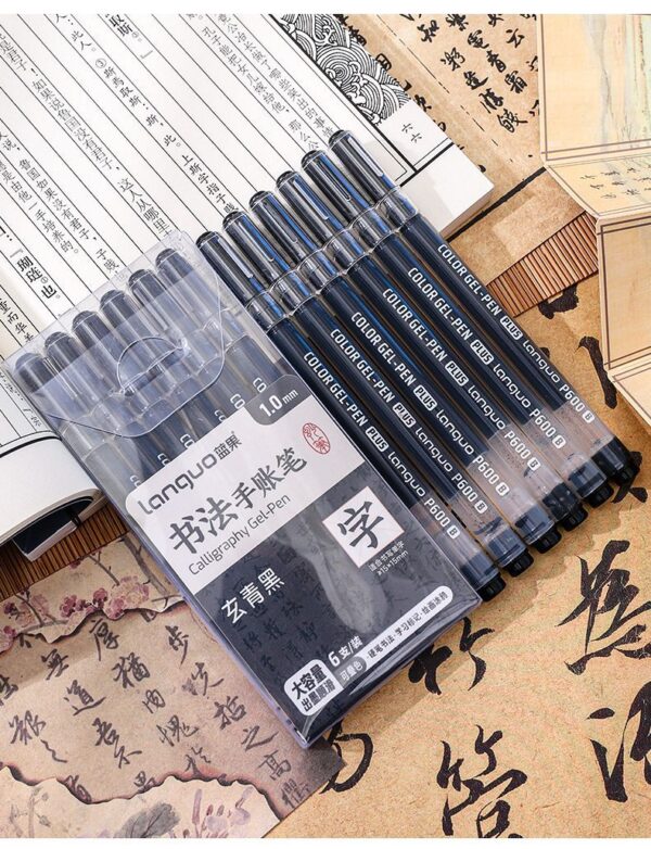 LANGUO P600 Calligraphy Gel Pen,36 Assorted Pens,1.0mm Bold Point - Image 9