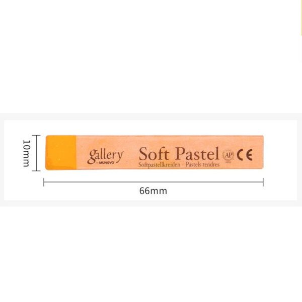 Mungyo Gallery Soft Pastel Squares Wooden Box Set of 72-Assorted Colors