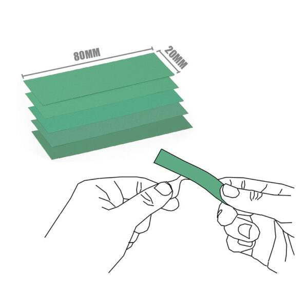 125PCS Wet/Dry Reuse Wear-Resisting Sticky Sandpaper Assorted Grit