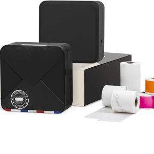 Phomemo M02S HD Bluetooth Thermal Photo Printer with 6 Roll Paper