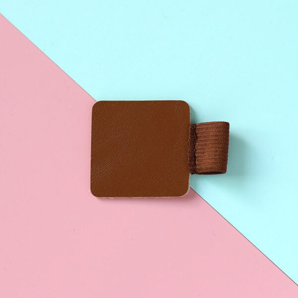 10pcs Self Adhesive Leather Pen Loop Holder for Notebooks