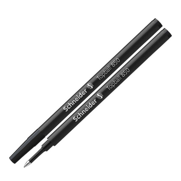 Schneider Topball 850 Rollerball Refills,0.5mm,10 Pack