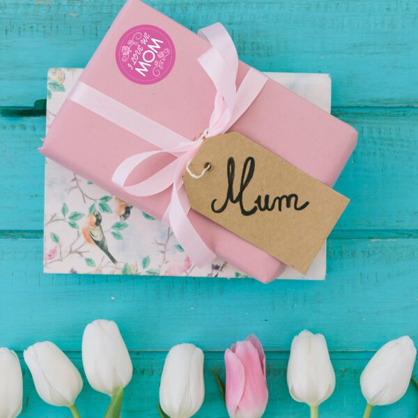 96pcs Mother‘s Day Stickers 2 inch Large Round Labels