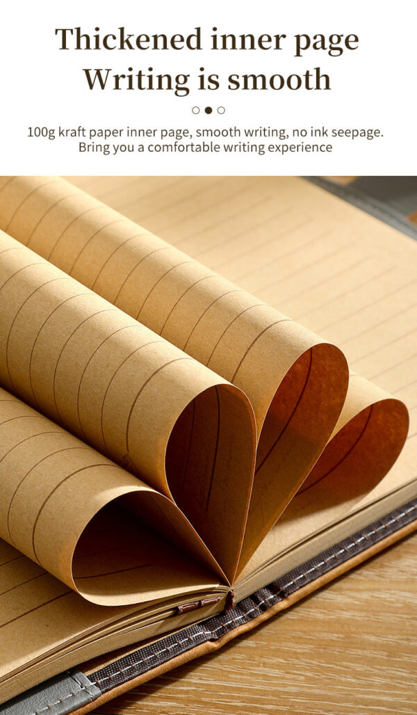 A5 Journal Retro Password Notebook Relief Sculpture