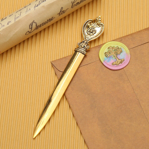 3pcs Retro Metal Envelope Letter Openers
