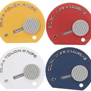 OLFA Touch Knife Assorted Each 4 Pack
