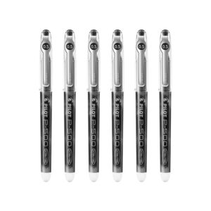 Pilot Precise P-500 Gel Ink Rolling Ball Pens,Extra Fine Point,6 Pack