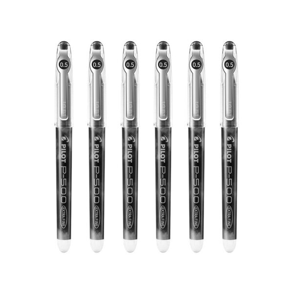 Pilot Precise P-500 Gel Ink Rolling Ball Pens,Extra Fine Point,6 Pack