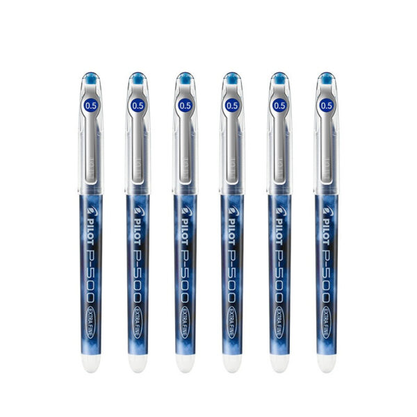 Pilot Precise P-500 Gel Ink Rolling Ball Pens,Extra Fine Point,6 Pack