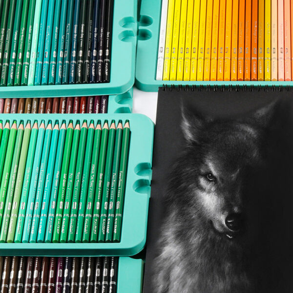 KALOUR 240 Professional Colored Pencils Set for Drawing Sketching Shading Coloring