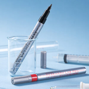 KOKUYO RESEARCH LAB PEN Alcohol-Resistant Marker Black and Red
