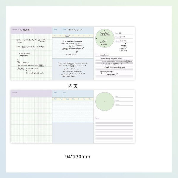 4 Pack 80 Sheets To Do List Notepad Daily Planner Tear off Checklist - Image 10