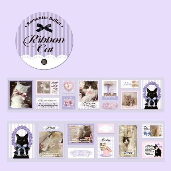 4 Pack Romantic Ballet Stickers for Girls Women Kids - Image 6