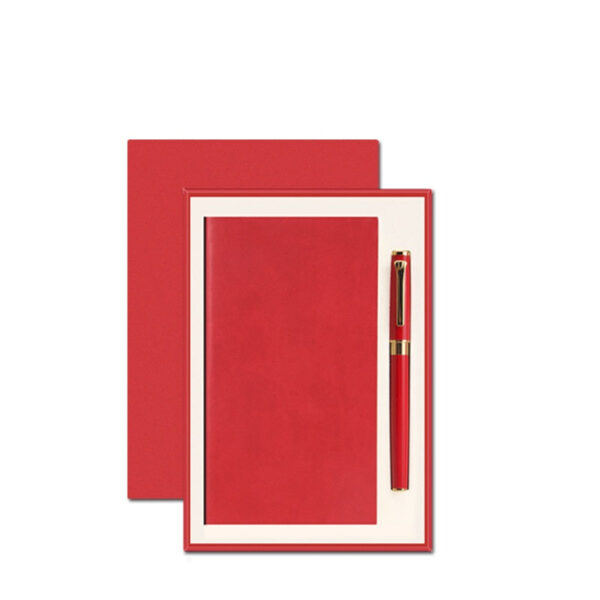 Metal Ballpoint Pen with A6 Pocket Notebook Journal - Image 2
