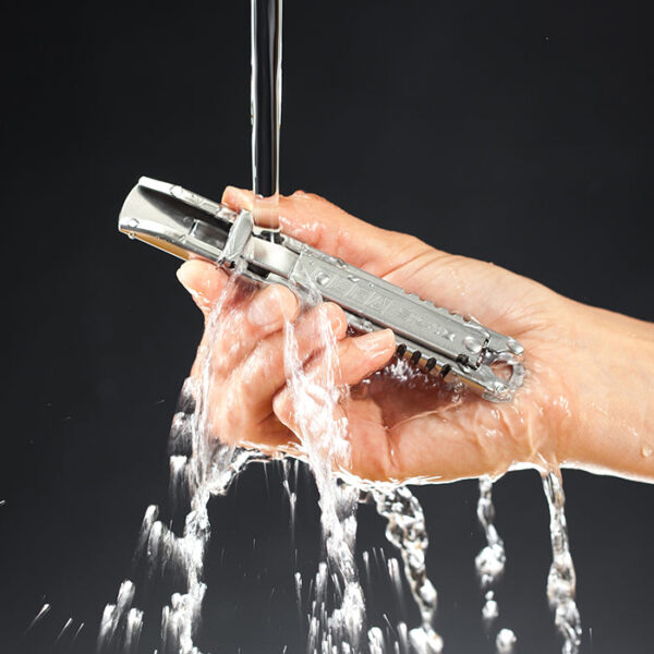 OLFA SK-12 Stainless Steel Self-Retracting Safety Knife - Image 4