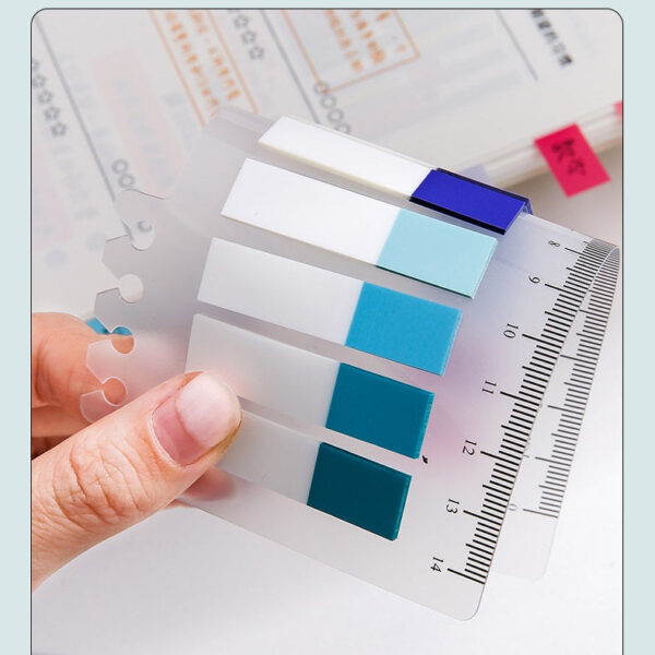 1600pcs Sticky Book File Index Tabs Candy Color Translucent - Image 10