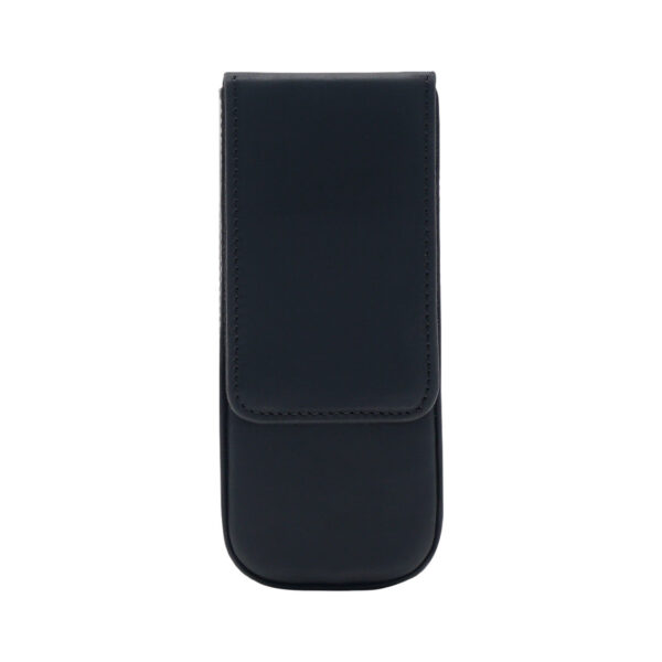 Vintage Leather Pen Case Storage with 3 Slots