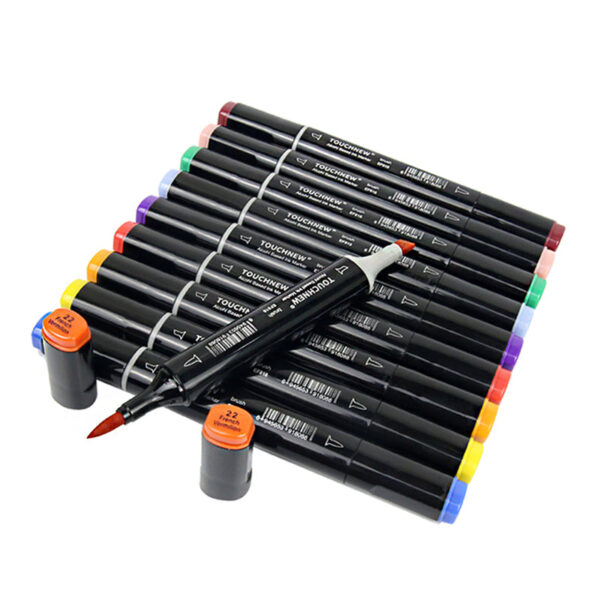 TOUCHNEW 80 Color Dual Tip Alcohol Brush Markers