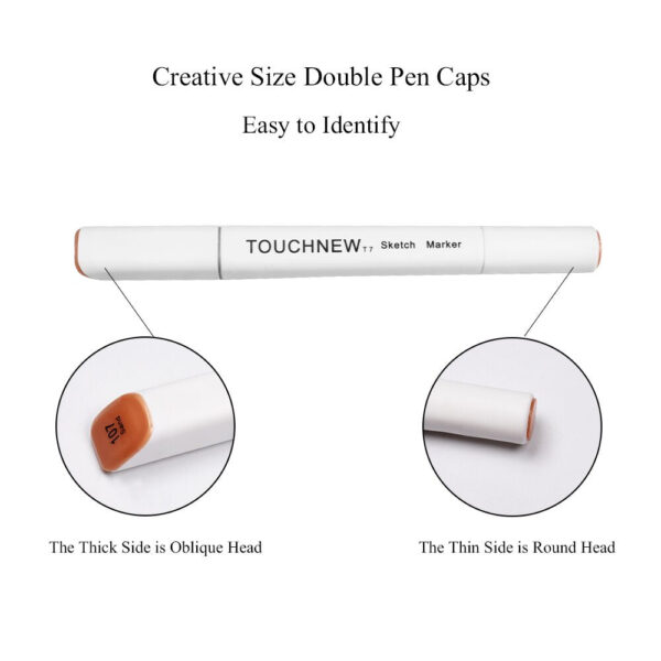 TOUCHNEW T7 40 Colors Artist Marker Set For Drawing Manga Animation Design
