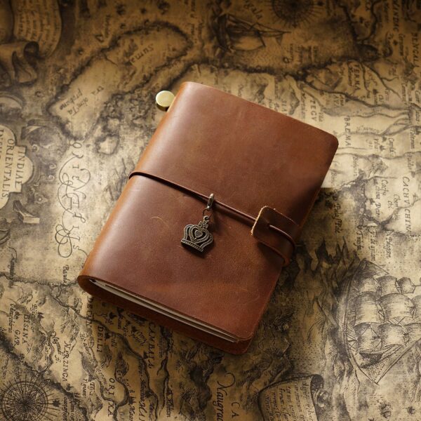 Traveler's Notebook Journal Passport Size Leather Cover