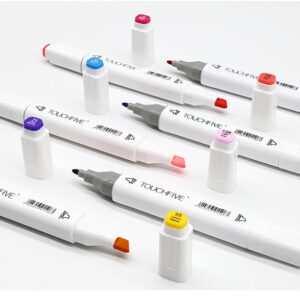 TouchFive Twin Markers 30 Color Animation Design Set