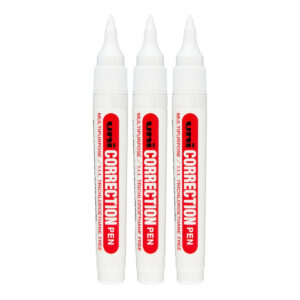 Uni Correction Pen Plus (3 Pack)