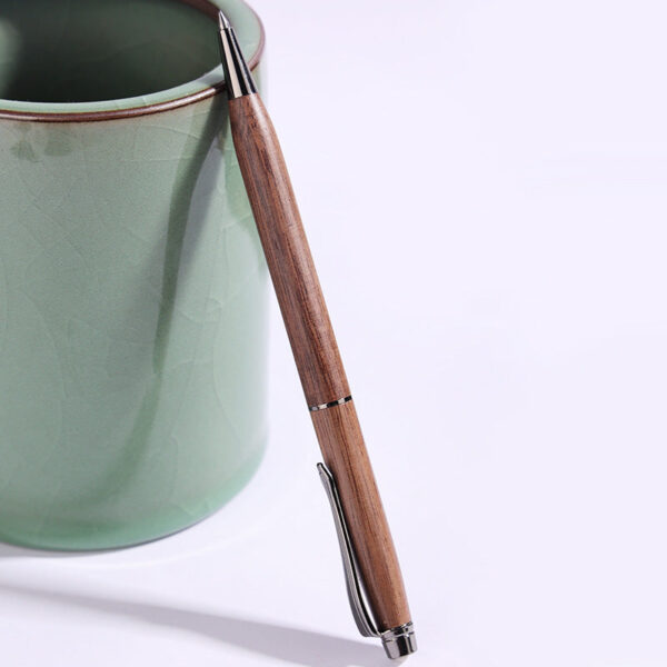 Solid Wood Ballpoint Pen Set 2 Pack - Image 3