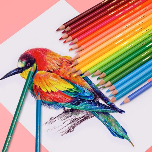 BRUTFUNER 150 Color Professional Watercolor Pencil Set Art Supplies