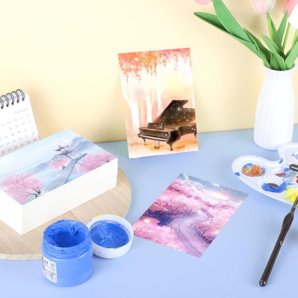 120 Sheets Watercolor Paper Bulk (4 x 6 Inch) - Image 5
