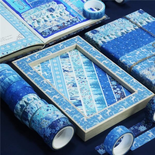 Winter Washi Tape Set 10 Rolls 15mm x 5m